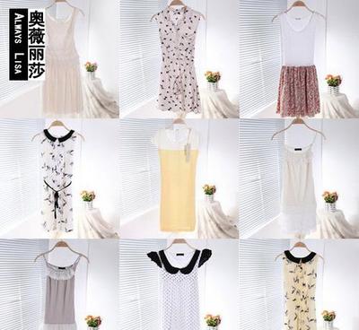 【外貿(mào)衣服飾批發(fā)春夏季日韓版歐美尾單剪標(biāo)女裝進(jìn)貨清倉(cāng)庫(kù)存連衣裙】?jī)r(jià)格_廠家_圖片 -